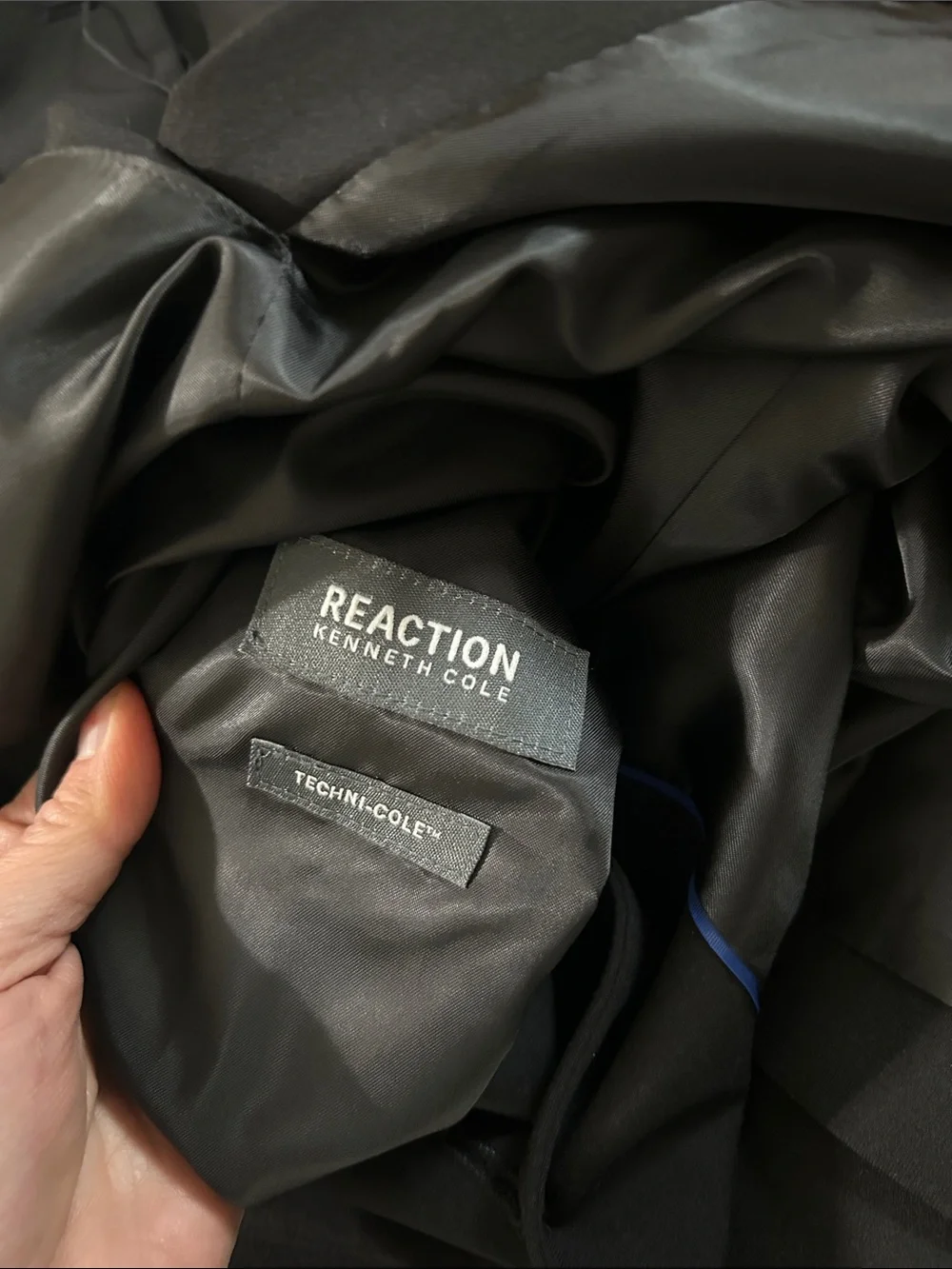Kenneth Cole Reaction Big Boys Stretch Slim Fit Suit Jacket - Black. 18 reg NEW